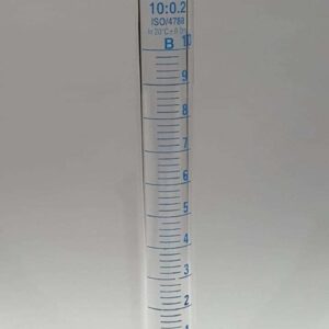 Measuring Cylinder 'SGCLABS' with Spout Hexa. Base 'A' 10 ml.
