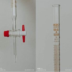 Buy Burettes with Straight Bore PTFE key Stopcock. Accuracy as per Class 'B' - Laboratory Glassware | SGC LABS® India