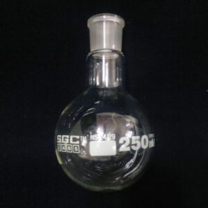 FLASK,R.B.,WITH SOCKET B19,CAP. 150ML