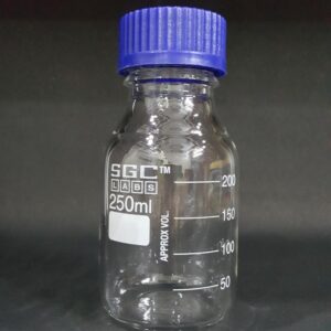 Buy Reagent Bottle 'SGCLABS' W.M. with screw cap 250 ml. - Laboratory Glassware | SGC LABS® India