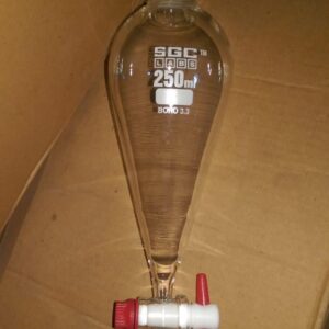 Sep. Funnel 'SGCLABS' with Glass Key S/C Globe Shape, 5000 ml.