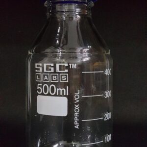 Buy Reagent Bottle 'SGCLABS' W.M. with screw cap 500 ml. - Laboratory Glassware | SGC LABS® India