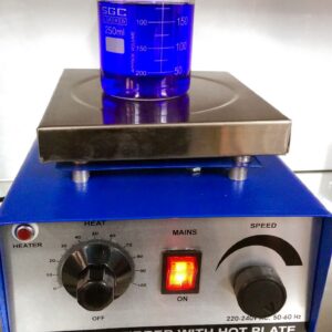 Magnetic Stirrer 'SGCLABS' Cap. 5 Ltr. with Hot Plate and Analog Energy Regulator