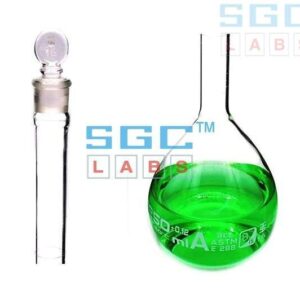 Buy Flask Volumetric 'SGCLABS' with I/C glass stopper 'A' 2 ml. - Laboratory Glassware | SGC LABS® India