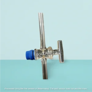 Buy 1-way Glass key Stopcock 'SGCLABS' Straight Bore 2.5 mm - Laboratory Glassware | SGC LABS® India